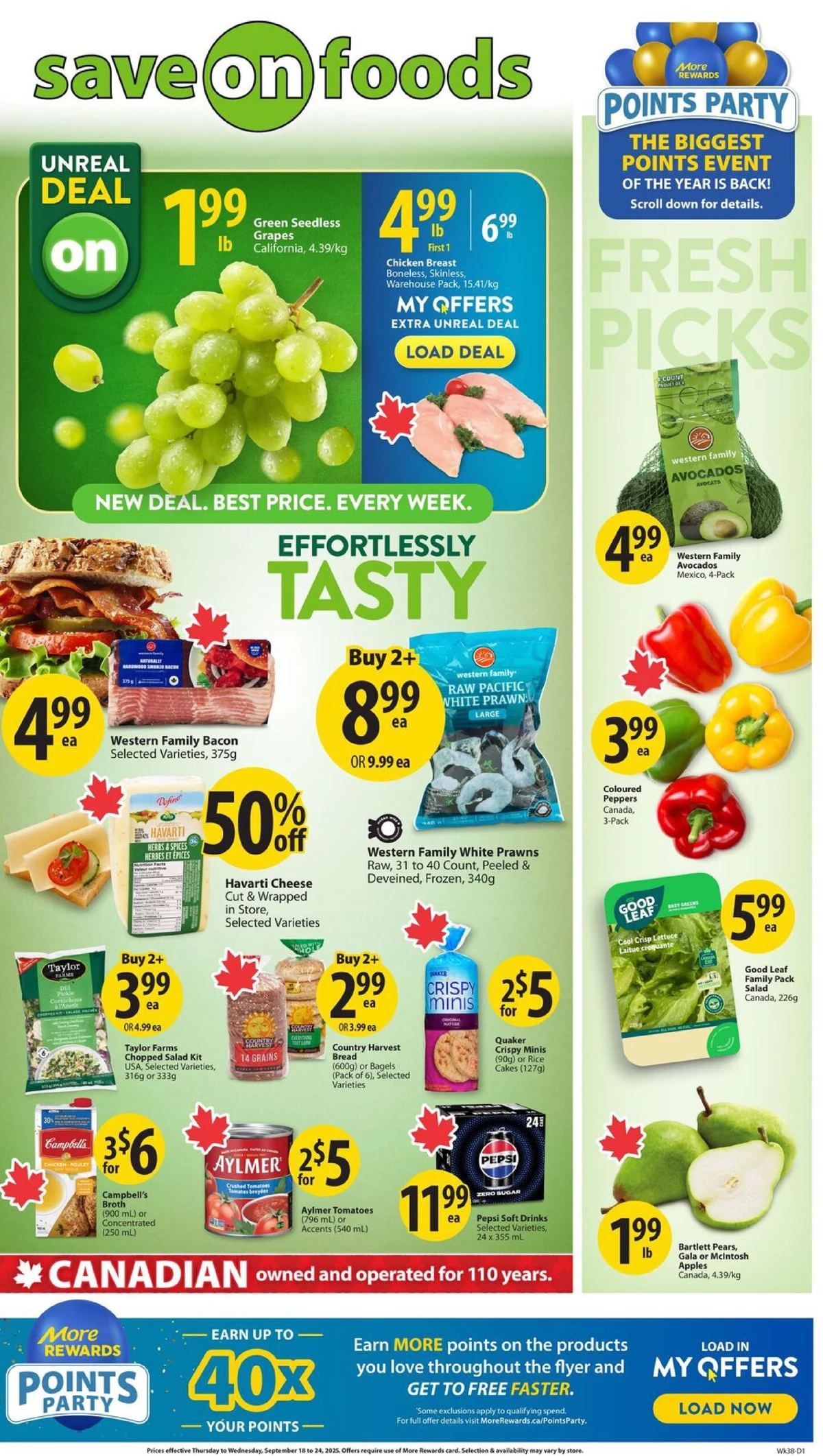 Save on Foods Flyer September 25 to October 1, 2025 169 – save on foods flyer sep 18 24 01
