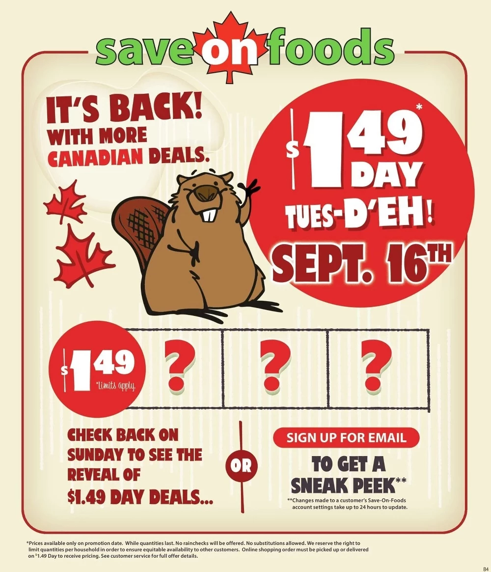 Save on Foods Flyer September 18 to September 24, 2025 421 – save on foods flyer september 11 17 1