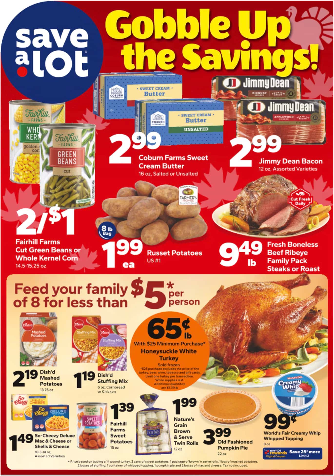 Save A Lot Weekly Ad 11/19/25 & 11/26/25 preview 118 – savealot weekly ad 111925 01