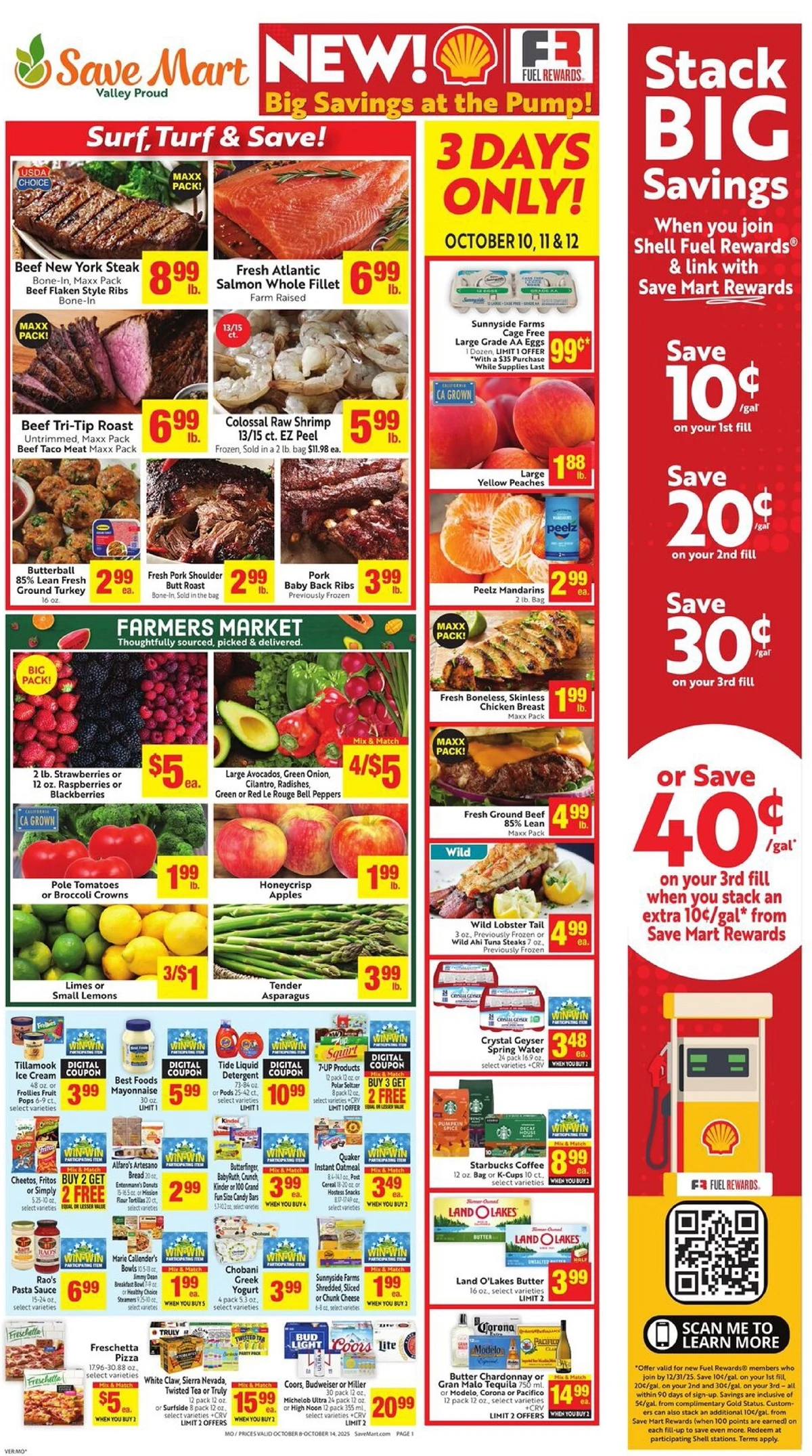 Save Mart Weekly Ad October 8 to October 14, 2025 1 – savemart ad 8 14 1