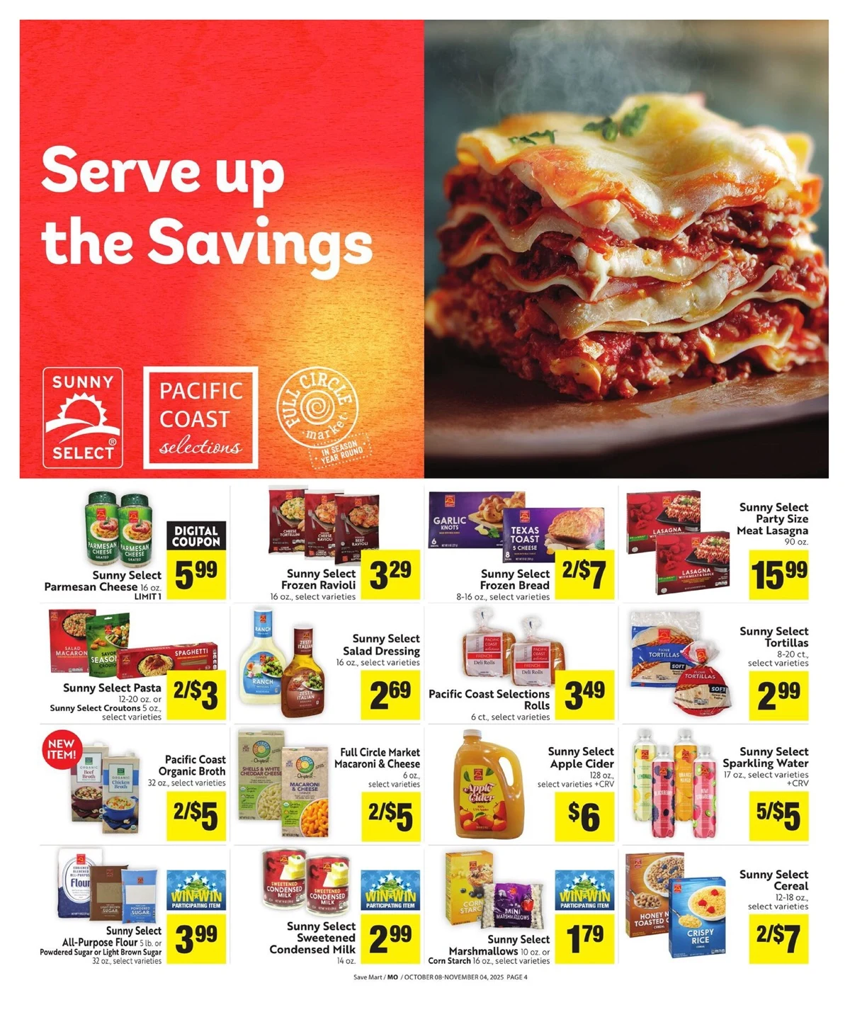 Save Mart Weekly Ad October 15 to October 21, 2025 2 – savemart november 4b 4