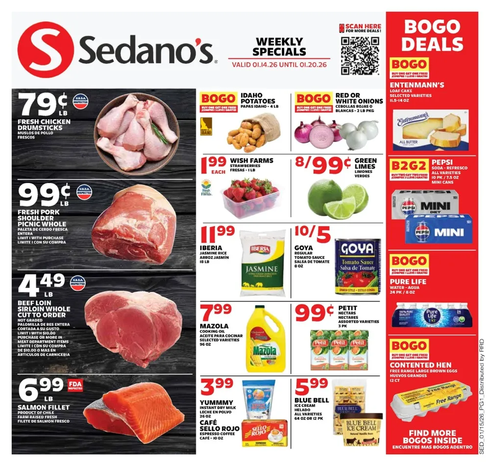 Sedano's Weekly Ad (1/14/26 | 1/21/26) preview 1 – sedanos ad 14 20 1