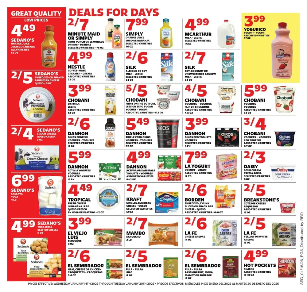 Sedano's Weekly Ad (1/14/26 | 1/21/26) preview 4 – sedanos ad 14 20 5