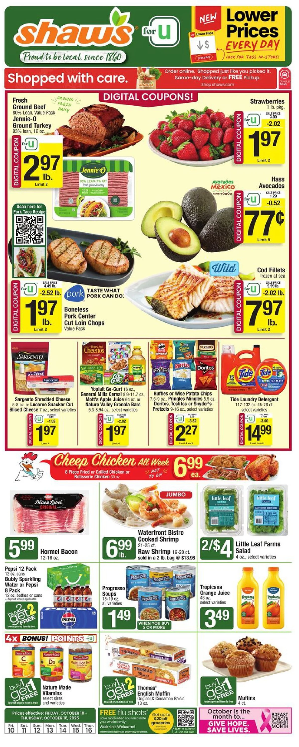 Shaw's Weekly Ad October 10 to October 16, 2025 2 – shaws ad 10 16 03