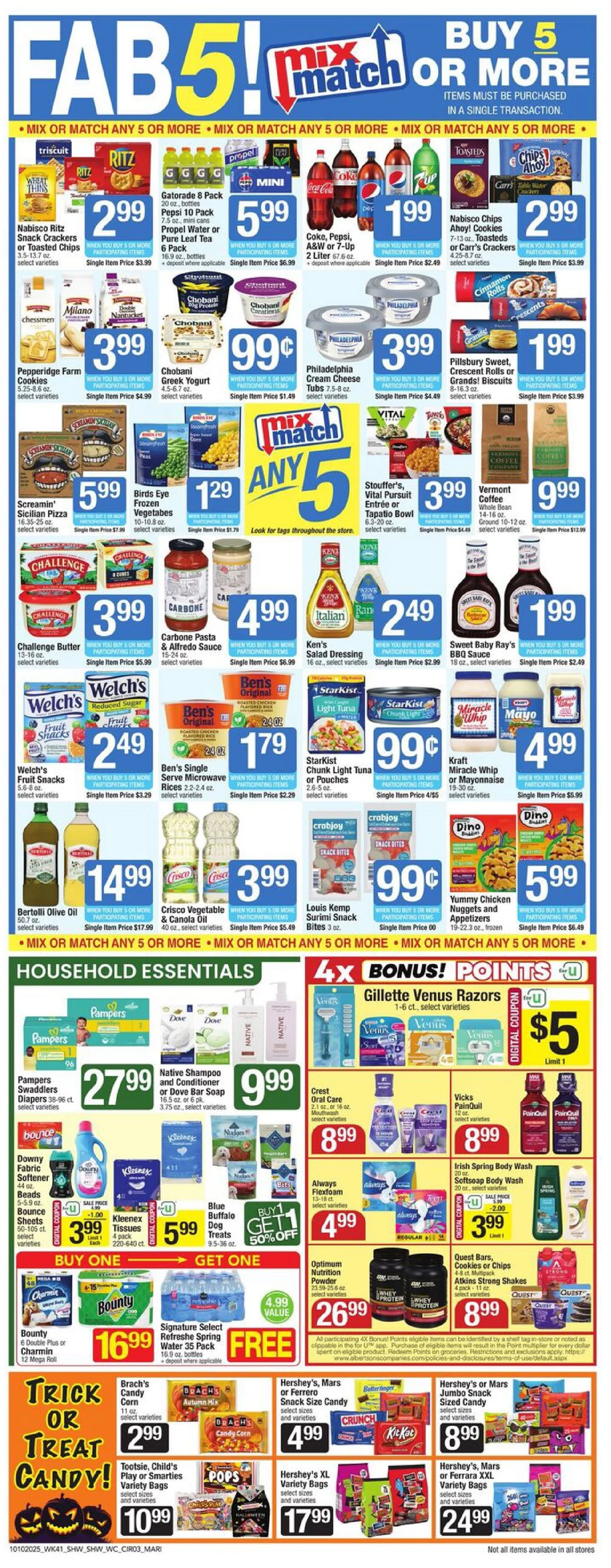 Shaw's Weekly Ad October 10 to October 16, 2025 4 – shaws ad 10 16 05