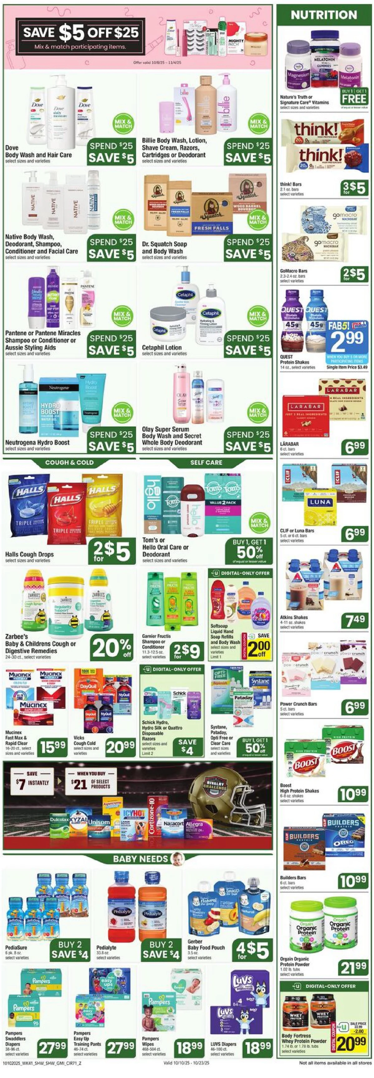 Shaw's Weekly Ad October 10 to October 16, 2025 2 – shaws ad 10 16 08