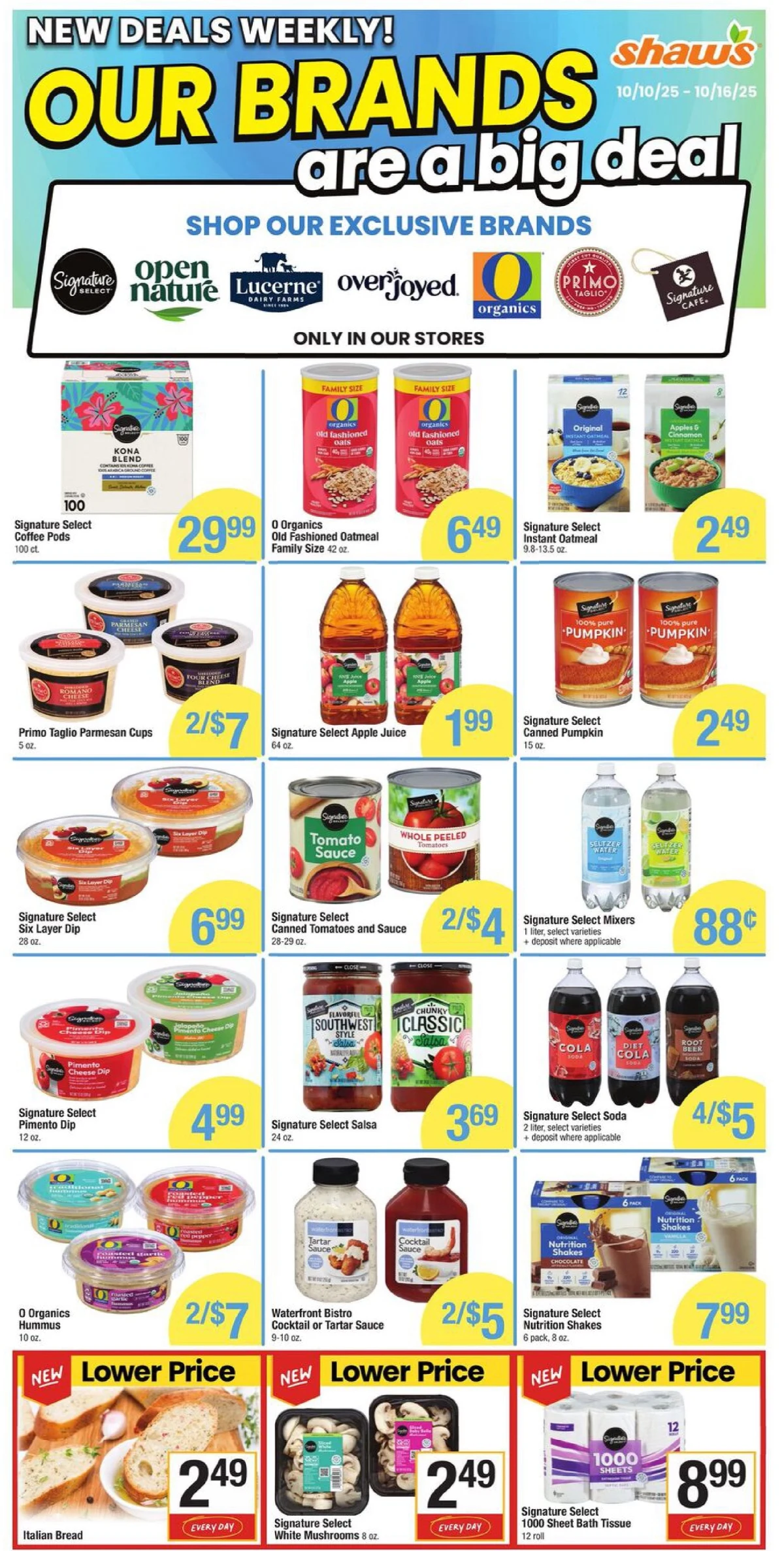 Shaw's Weekly Ad October 10 to October 16, 2025 4 – shaws ad 10 16 10