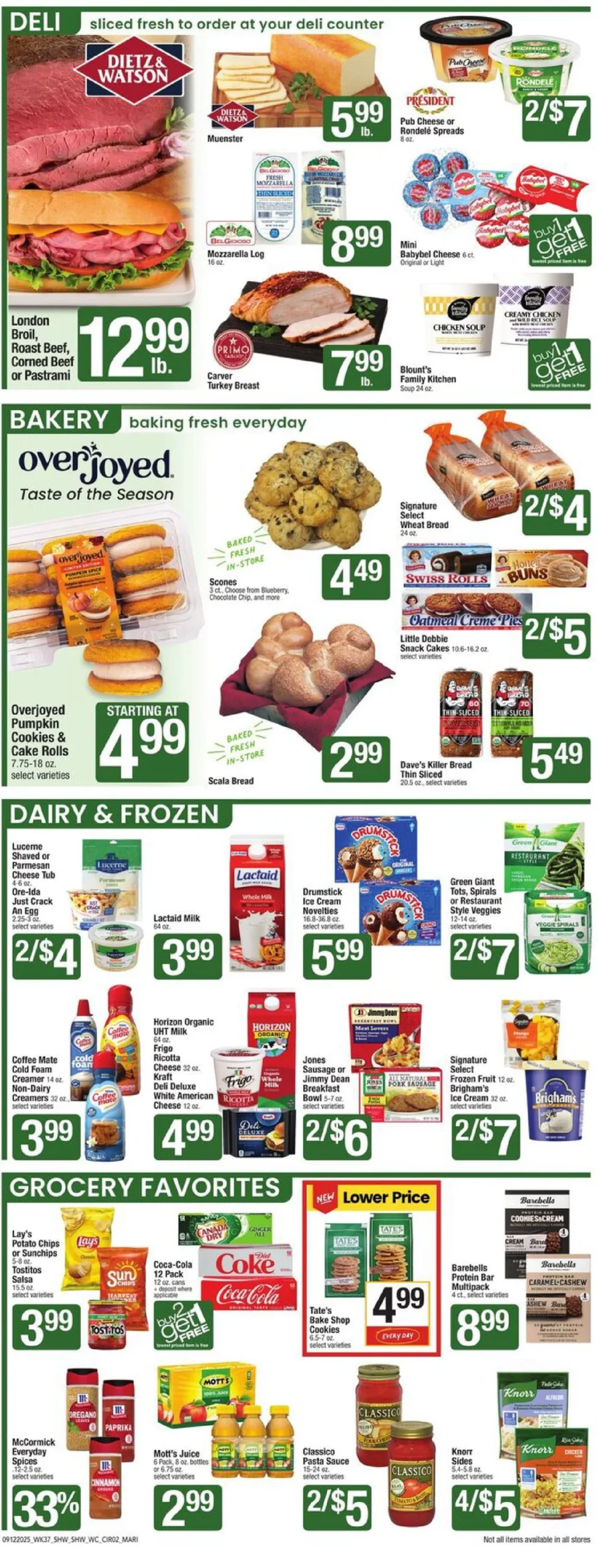Shaw’s Flyer 9/12/25 – 9/18/25 preview 113 – shaws ad 12 18 2 scaled