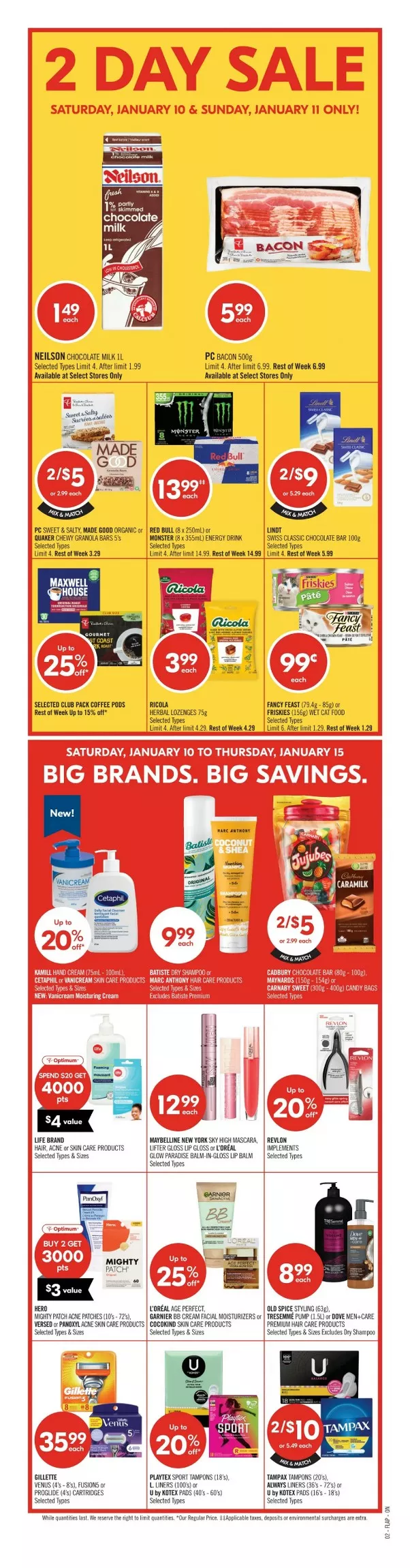 shoppers drug mart flyer january 10 15 2 31879872