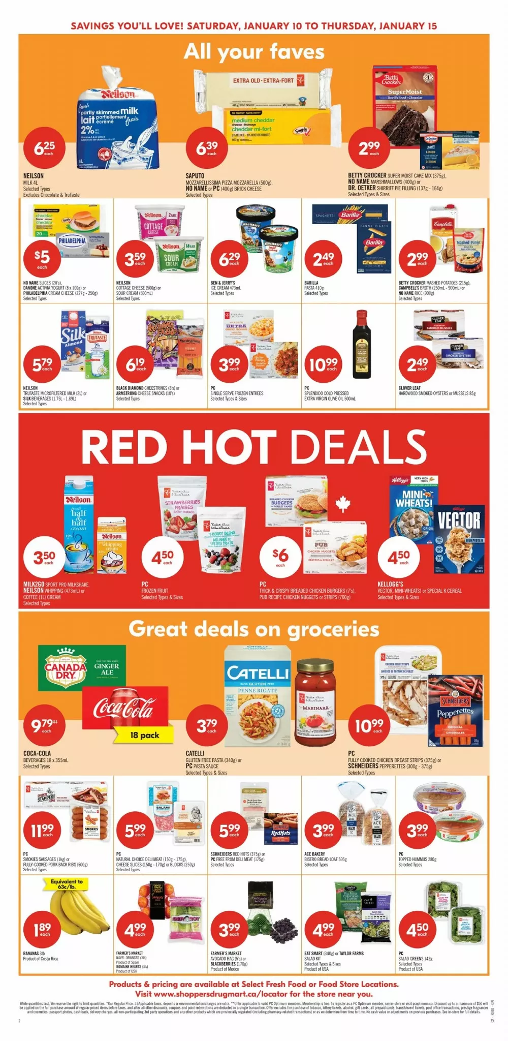 shoppers drug mart flyer january 10 15 4 59009307
