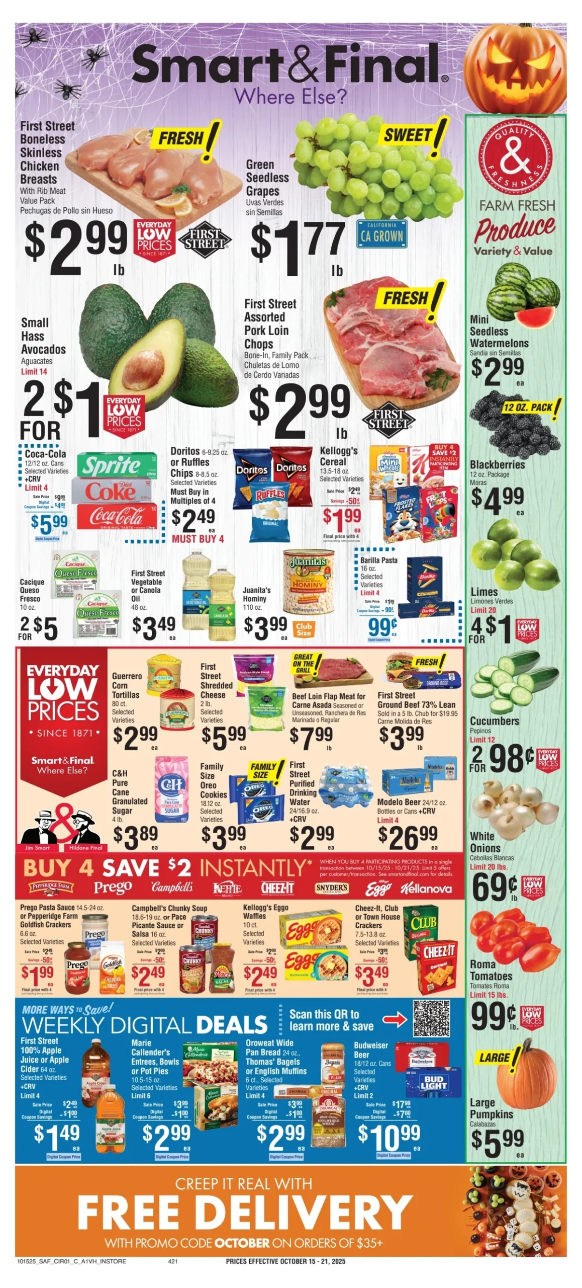 Smart and Final Weekly Ad October 15 to October 21, 2025 1 – smart and fianl ad 15 21 00001 scaled