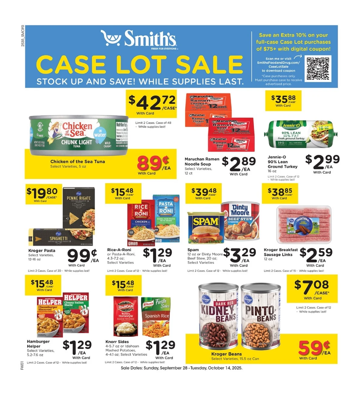 Smith's Weekly Ad 10/8/25 – 10/14/25 preview 175 – smiths ad 1 7 02