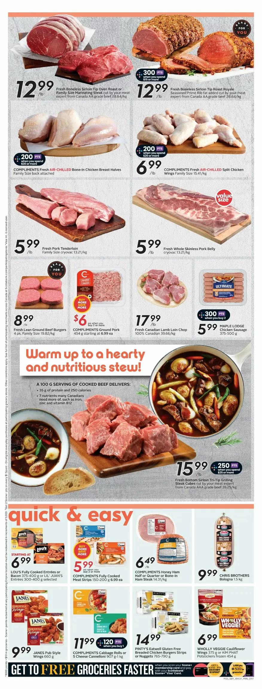 sobeys flyer ont january 8 14 8 22710895