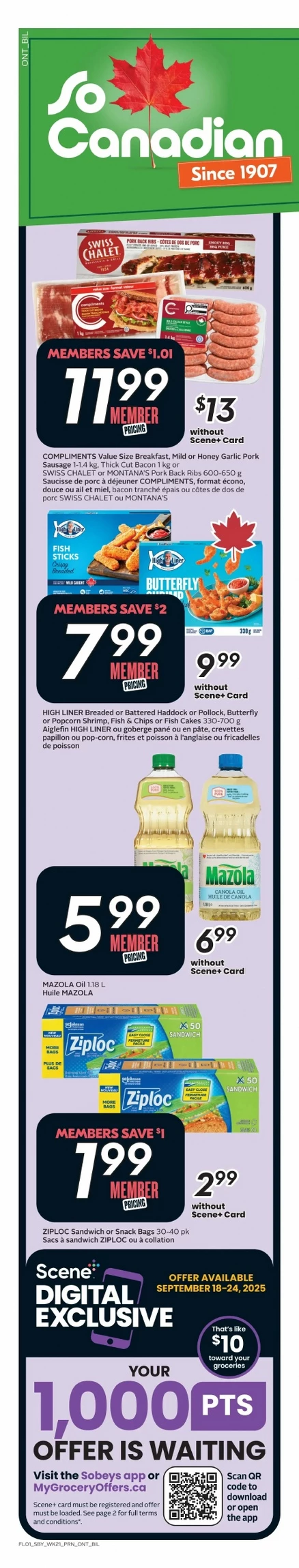 Sobeys Flyer September 18 to September 24, 2025 178 – sobeys flyer ont september 18 24 2
