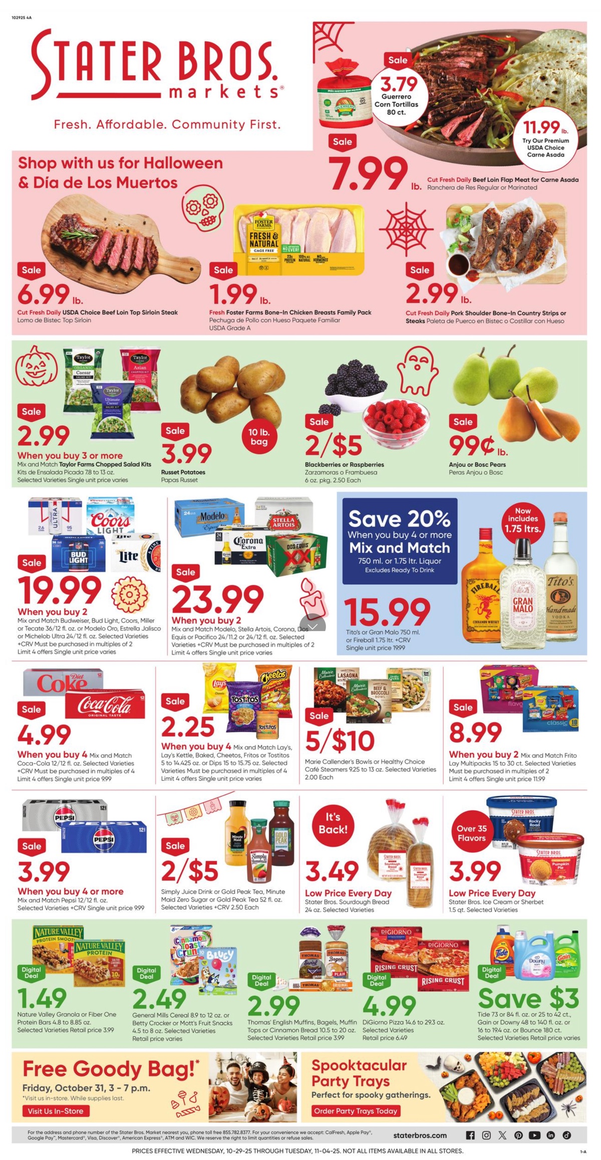 Stater Bros Weekly Ad 10/29/25 – 11/4/25 preview 160 – stater bros ad 29 4 00001
