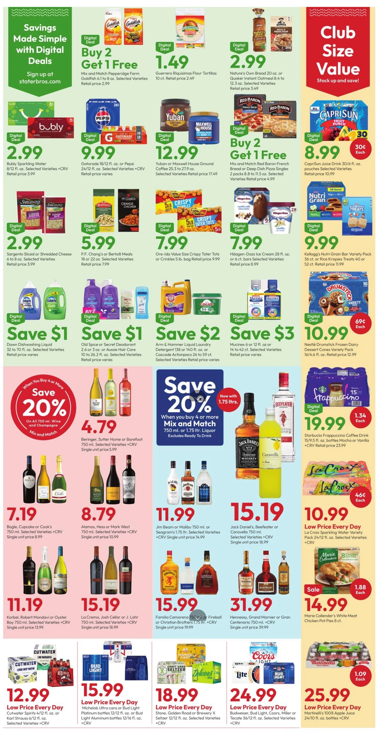 Stater Bros. Weekly Ad 12/3/25 – 12/10/25 preview 1 – stater bros ad 3 9 00003