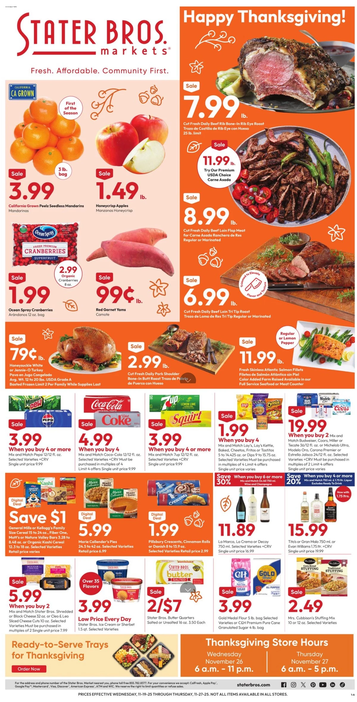 Stater Bros. Weekly Ad 11/19/25 – 11/26/25 preview 215 – staterbros ad 19 27 00001