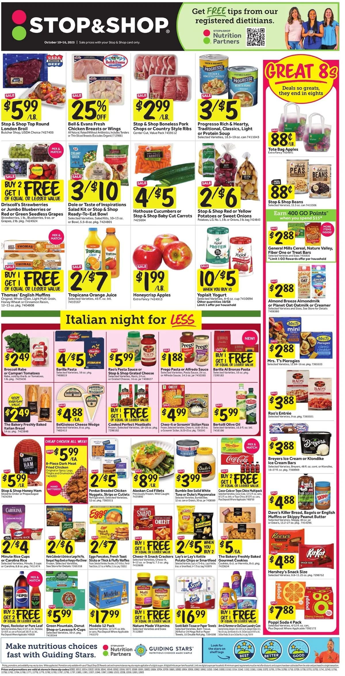 Stop and Shop Weekly Ad October 10 to October 16, 2025 1 – stop and shop ad 10 16 1