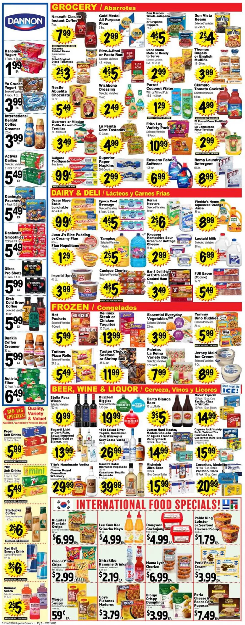 Superior Grocers Weekly Ad (1/14/26 | 1/21/26) preview 1 – superior grocers 14 20 2