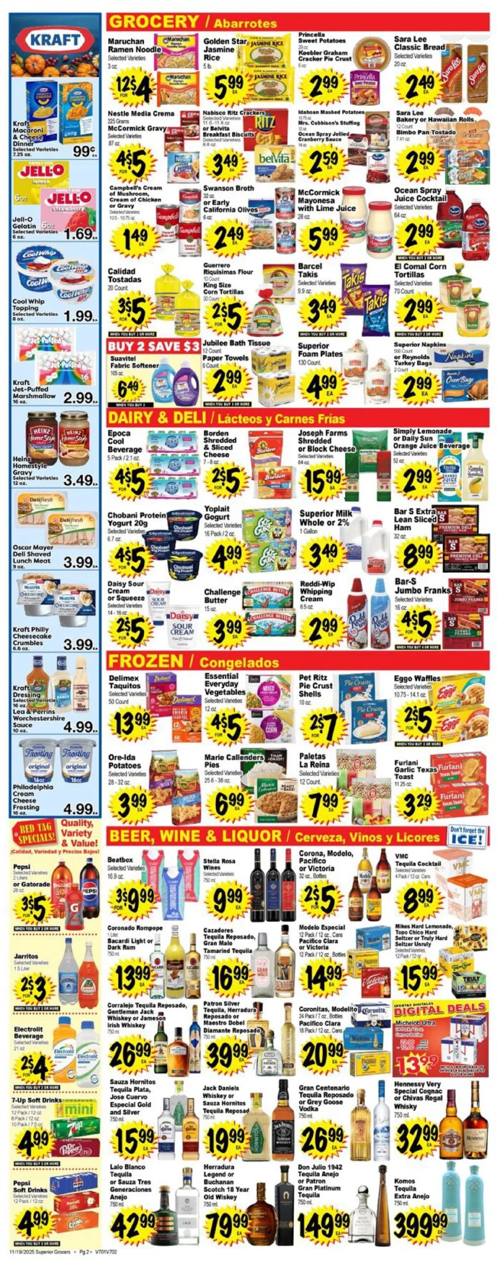 Superior Grocers Weekly Ad 11/19/25 & 11/26/25 preview 18 – superior grocers 19 25 2 scaled