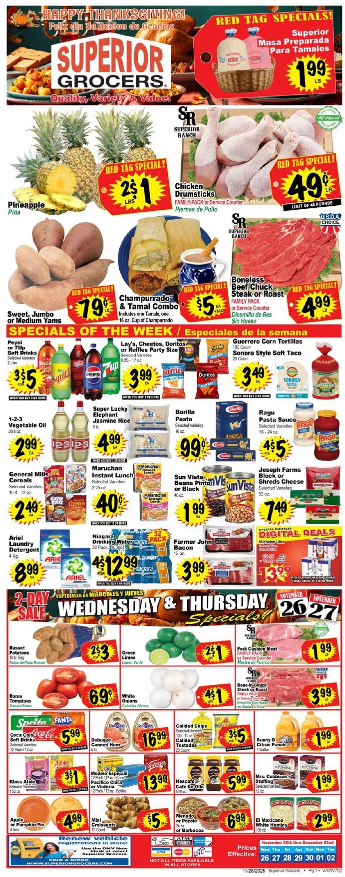 Superior Grocers Weekly Ad 11/26/25 & 12/3/25 preview 2 – Superior Grocers Weekly Ad Superior Grocers Weekly Ad 11/26/25 & 12/3/25 preview 1 – superior grocers 26 2 1