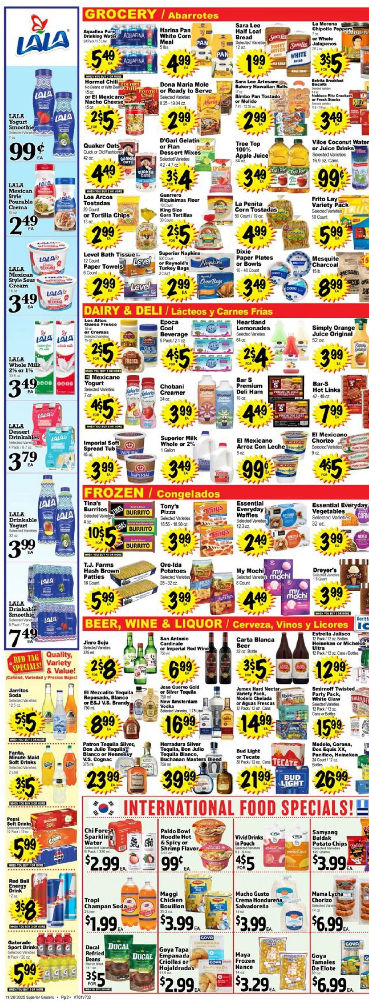 Superior Grocers Weekly Ad 11/26/25 & 12/3/25 preview 3 – Superior Grocers Weekly Ad Superior Grocers Weekly Ad 11/26/25 & 12/3/25 preview 2 – superior grocers 26 2 2