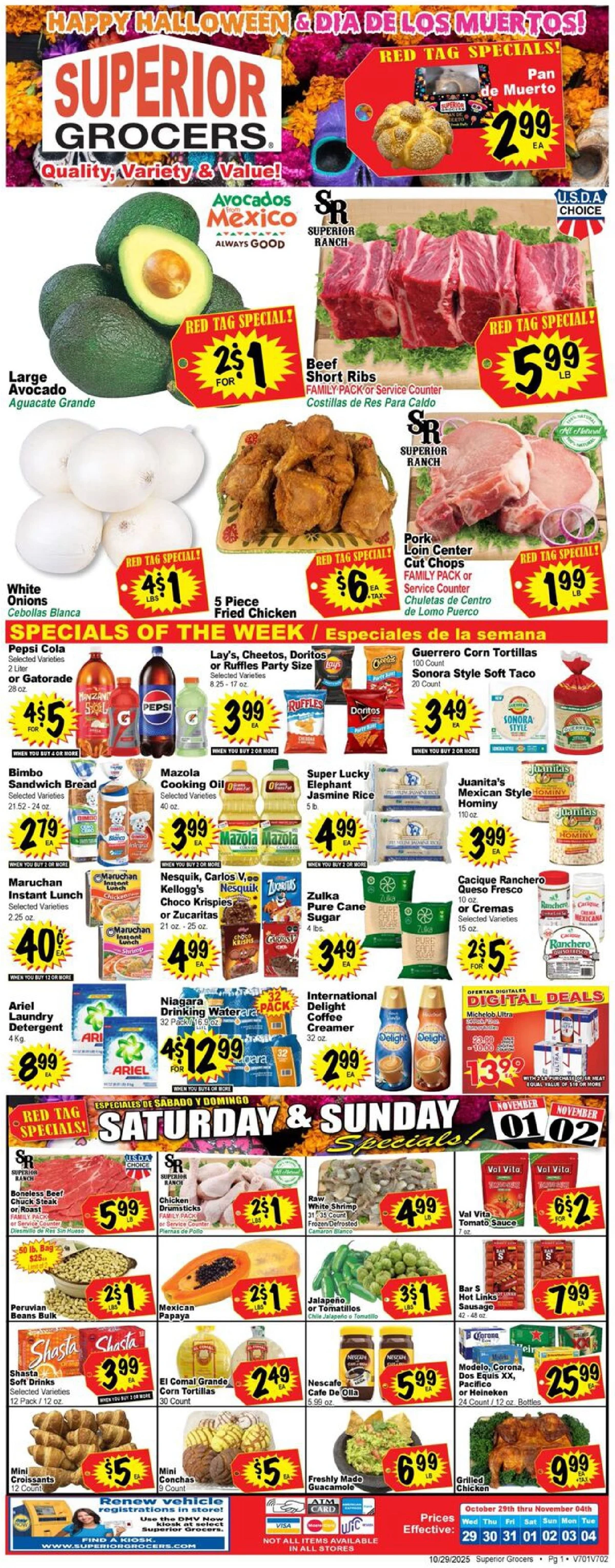 Superior Grocers Weekly Ad 10/29/25 – 11/4/25 preview 11 – superior grocers 29 4 1