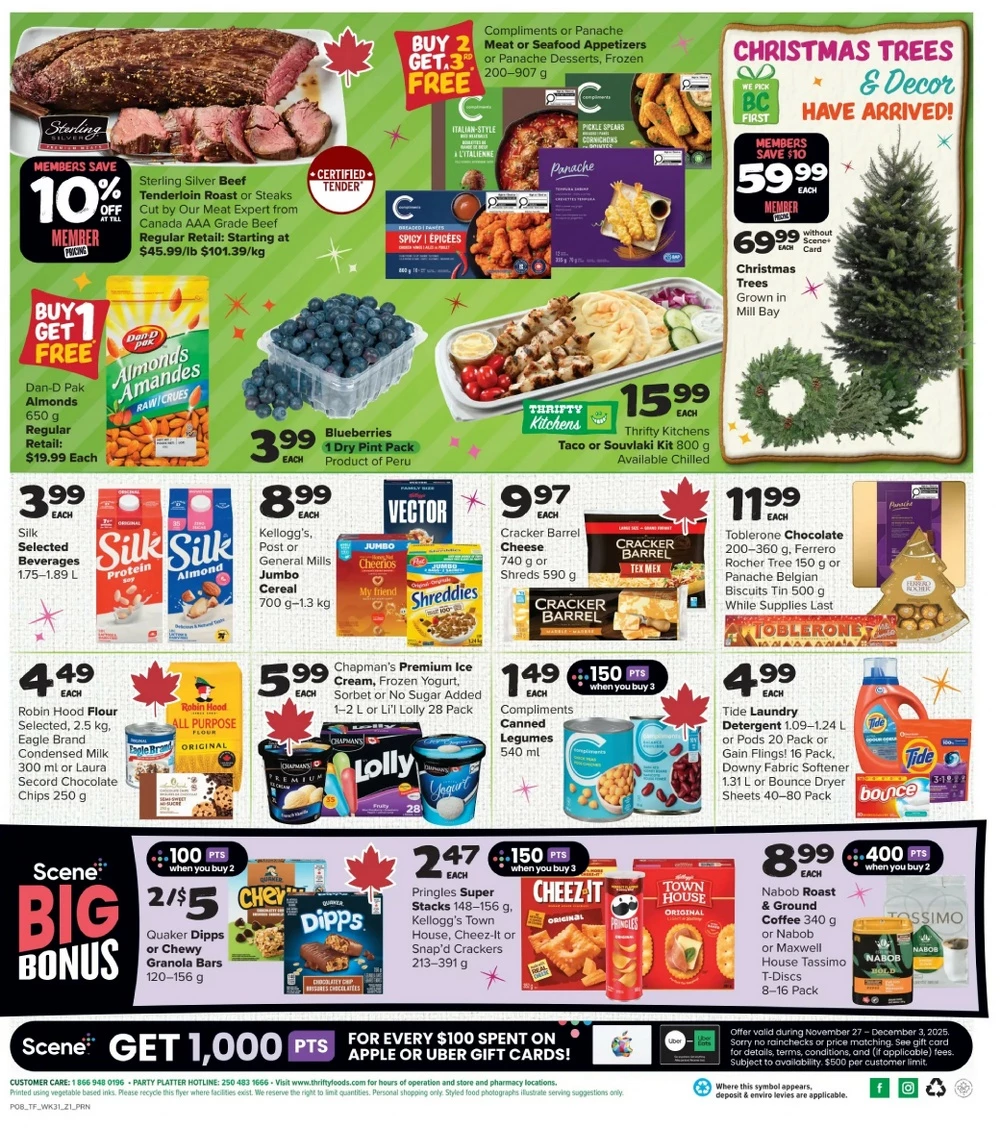 thrifty foods flyer november 27 december 3 2 56535034