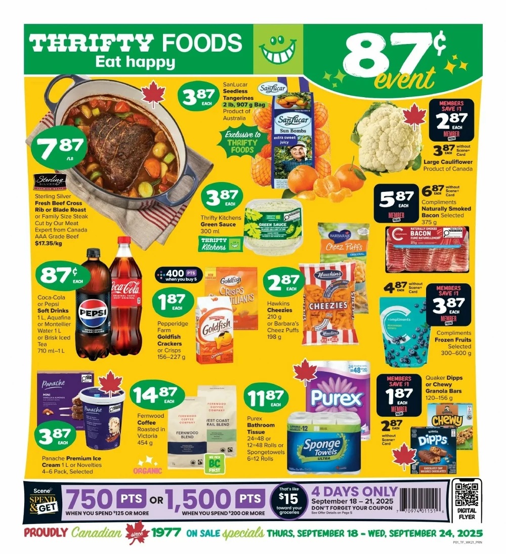 Thrifty Foods Flyer September 25 to October 1, 2025 135 – thrifty foods flyer september 18 24 1
