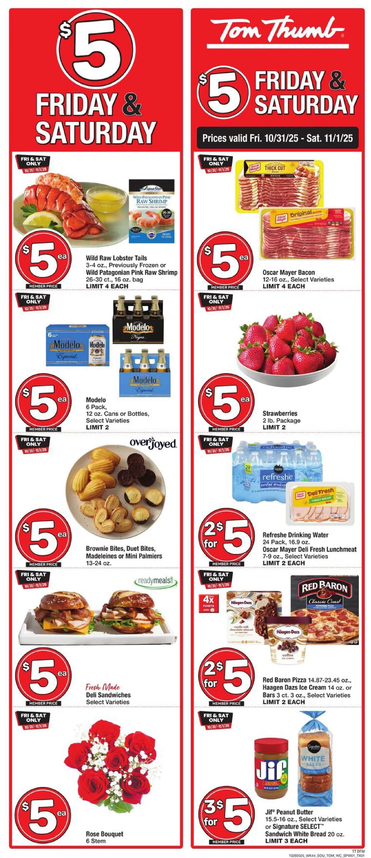Tom Thumb Weekly Ad 10/29/25 – 11/4/25 preview 139 – tom thumb 29 4 1