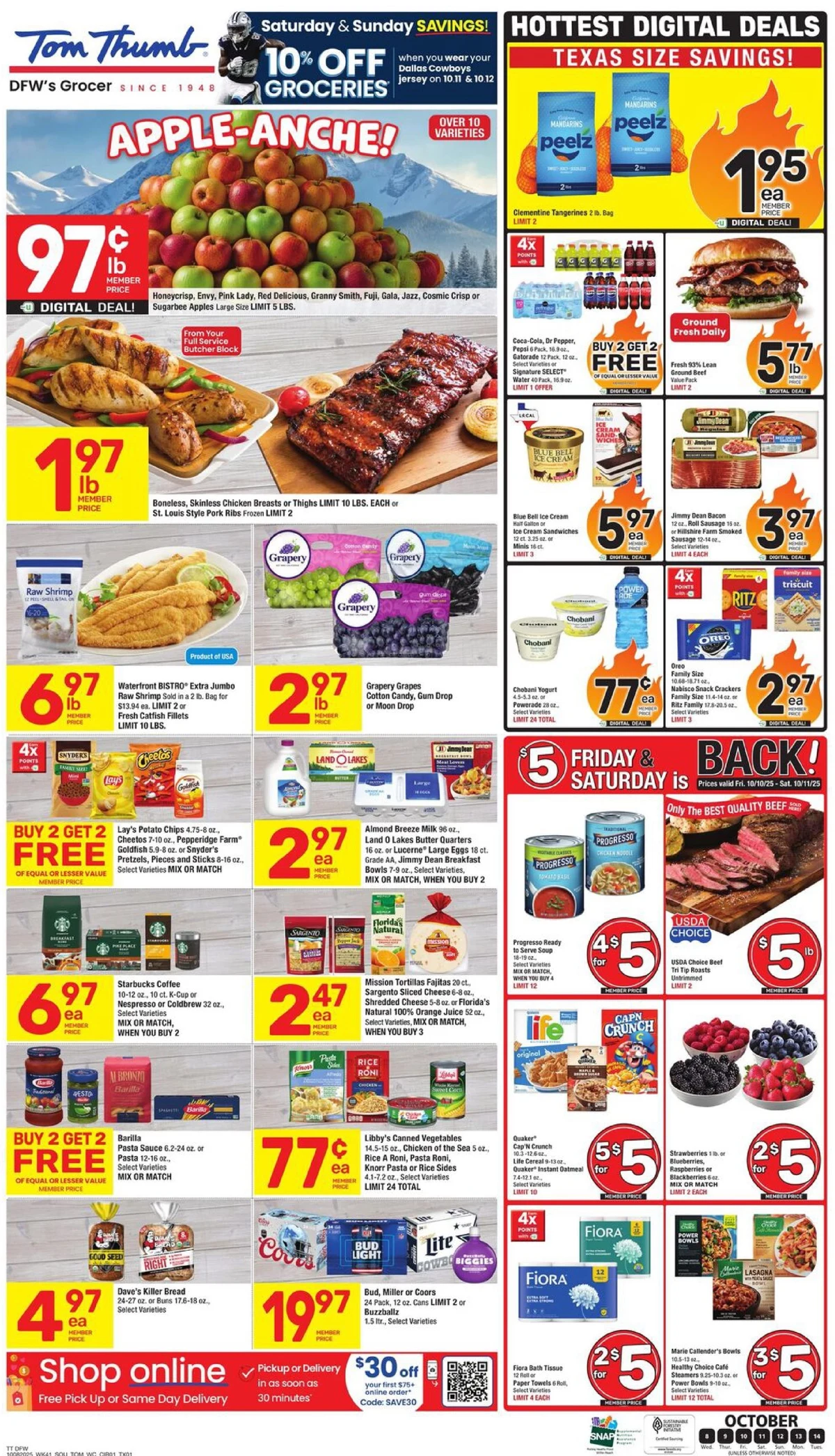Tom Thumb Weekly Ad October 8 to October 14, 2025 1 – tom thumb 8 14 1