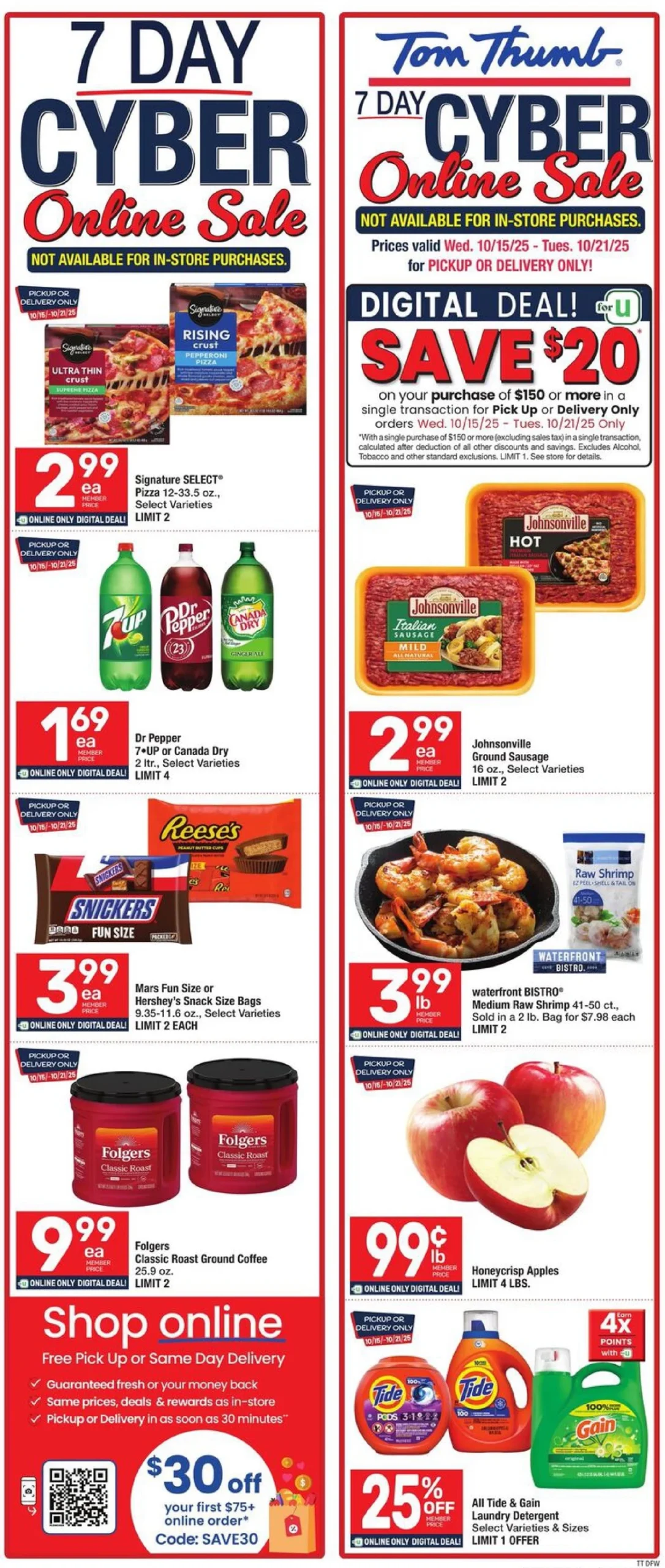 Tom Thumb Weekly Ad October 15 to October 21, 2025 1 – tom thumb ad 15 21 1 scaled