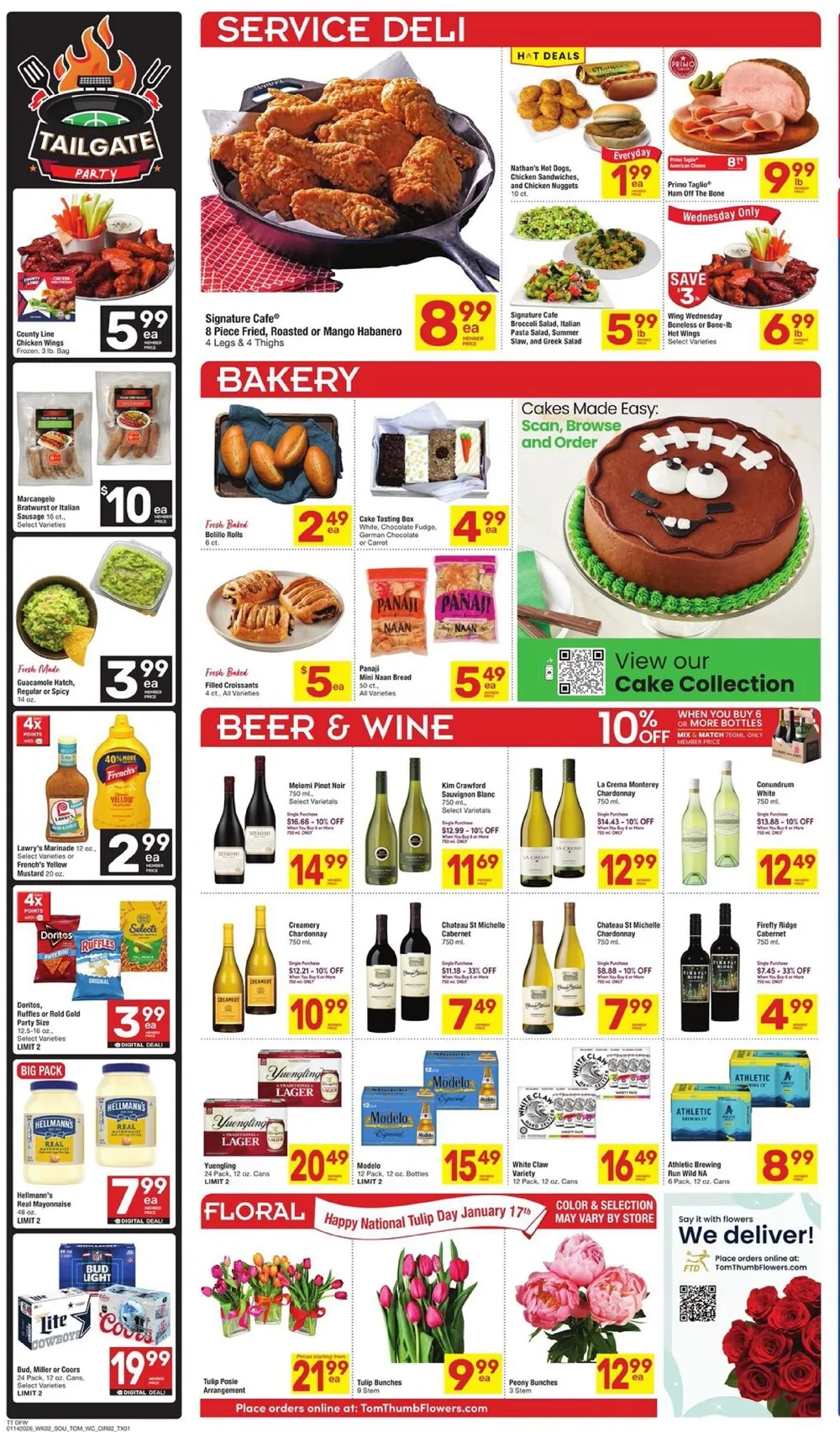 Tom Thumb Weekly Ad (1/14/26 | 1/21/26) preview 2 – tom thumb weekly ad january 14 to 20 2