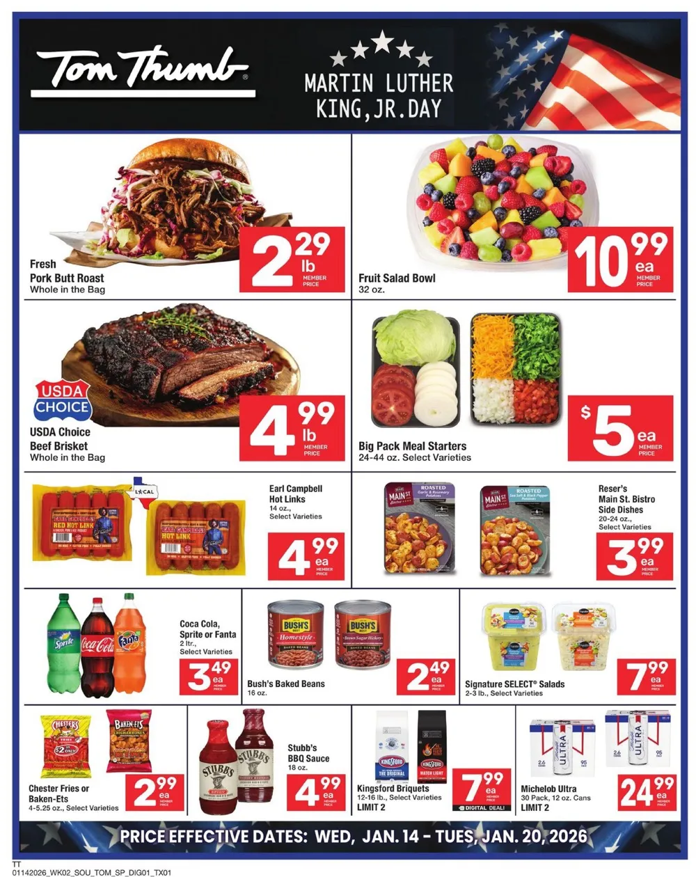 Tom Thumb Weekly Ad (1/14/26 | 1/21/26) preview 2 – tom thumb weekly ad january 14 to 20 6