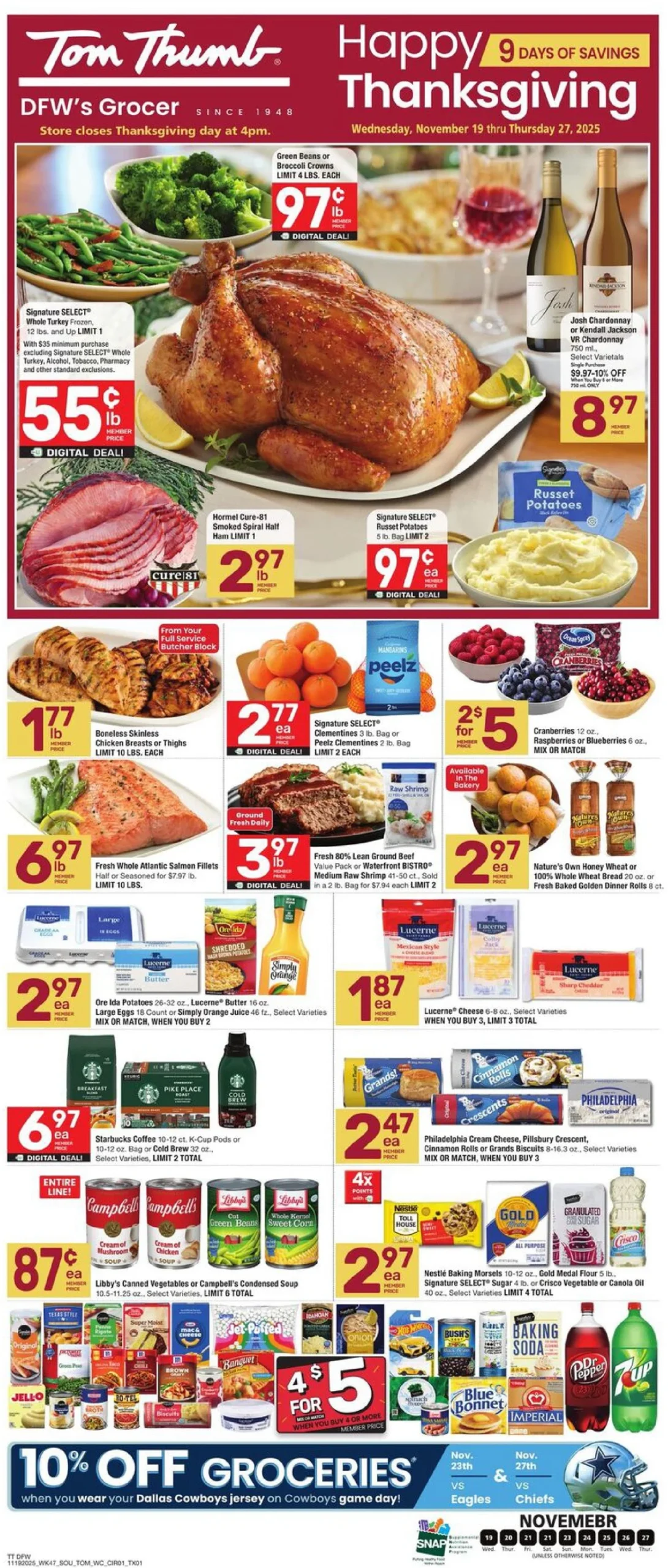 Tom Thumb Weekly Ad 11/19/25 & 11/26/25 preview 50 – tomthumb 19 27 1 scaled