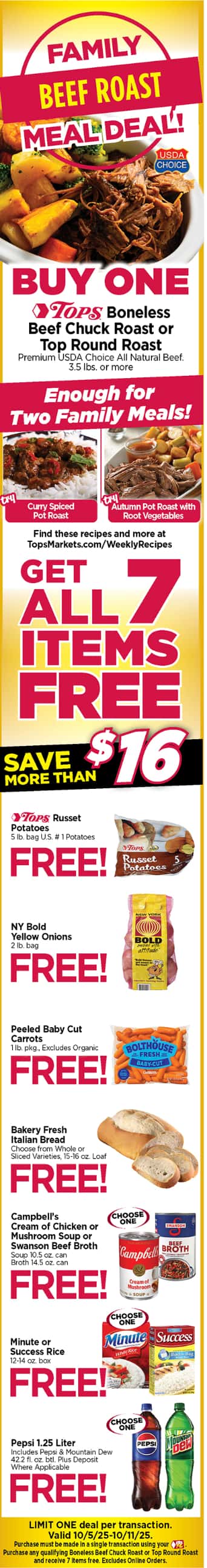 Tops Weekly Ad October 12 to October 18, 2025 9 – tops weekly ad 100525 09