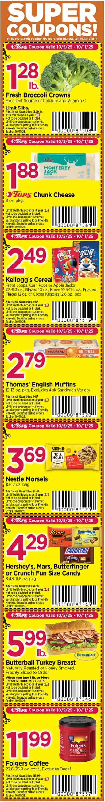 Tops Weekly Ad October 12 to October 18, 2025 1 – tops weekly ad 100525 10