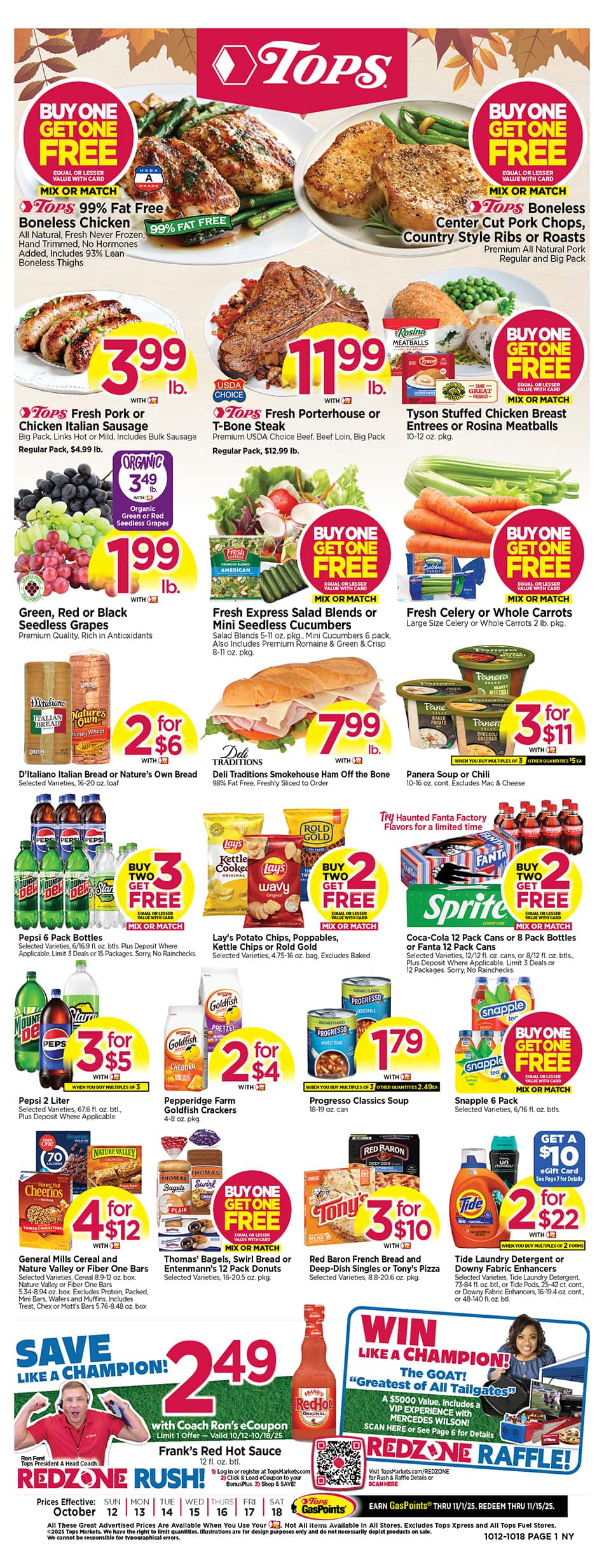 Tops Weekly Ad October 12 to October 18, 2025 1 – tops weekly ad 101225 01