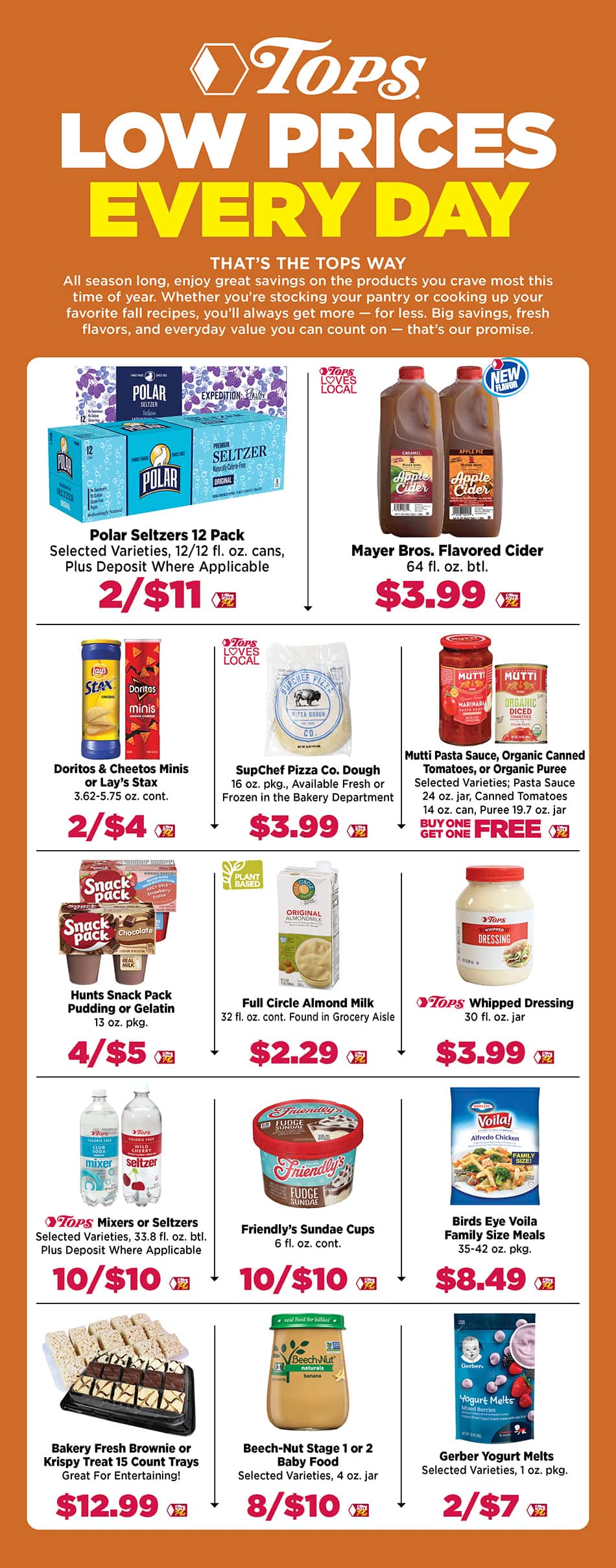Tops Weekly Ad October 12 to October 18, 2025 2 – tops weekly ad 101225 10