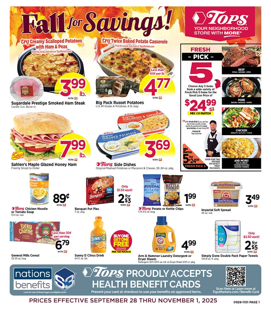 Tops Weekly Ad October 12 to October 18, 2025 3 – tops weekly ad 101225 11