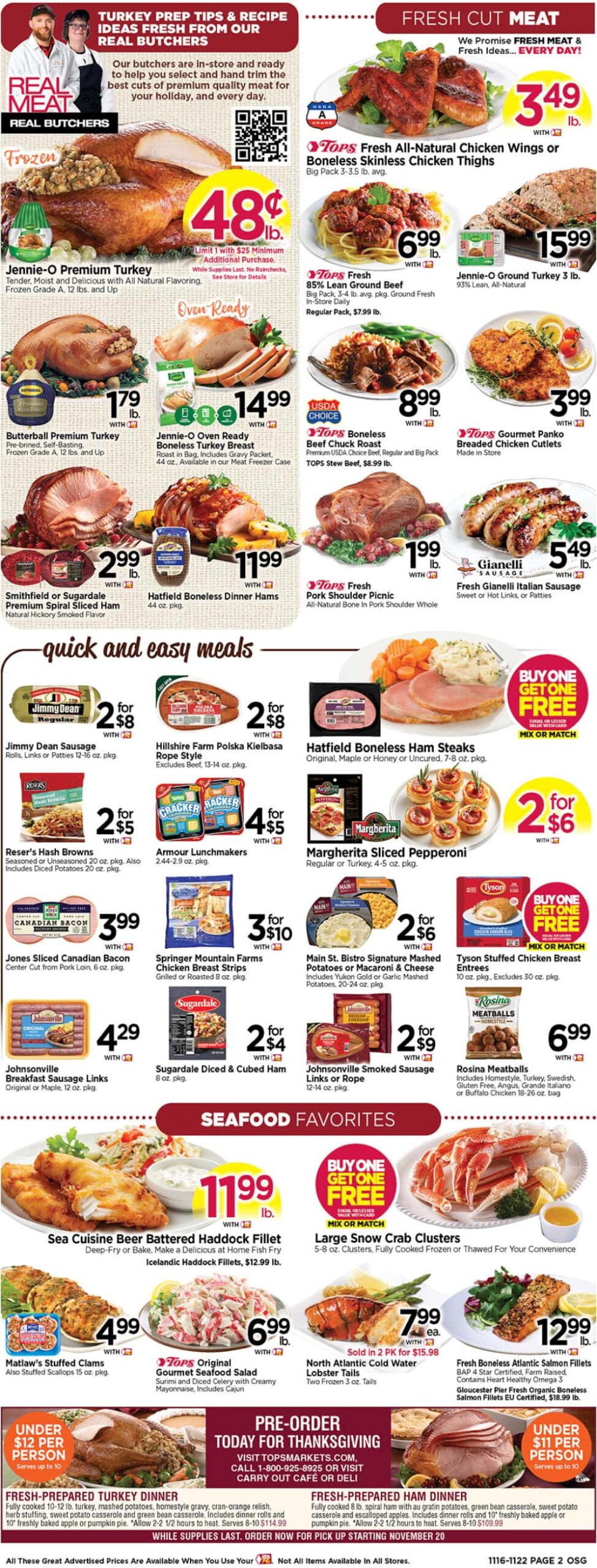 Tops Weekly Ad November 30 - December 6, 2025 3 tops weekly ad 111625 02 scaled