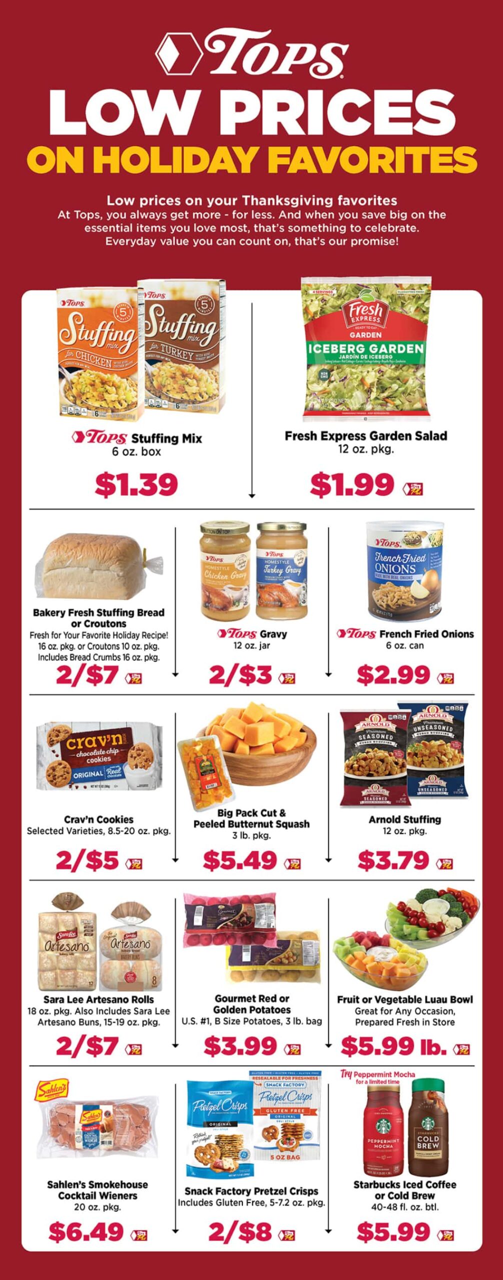 Tops Weekly Ad 11/23/25 & 11/30/25 2 – tops weekly ad 111625 10 scaled