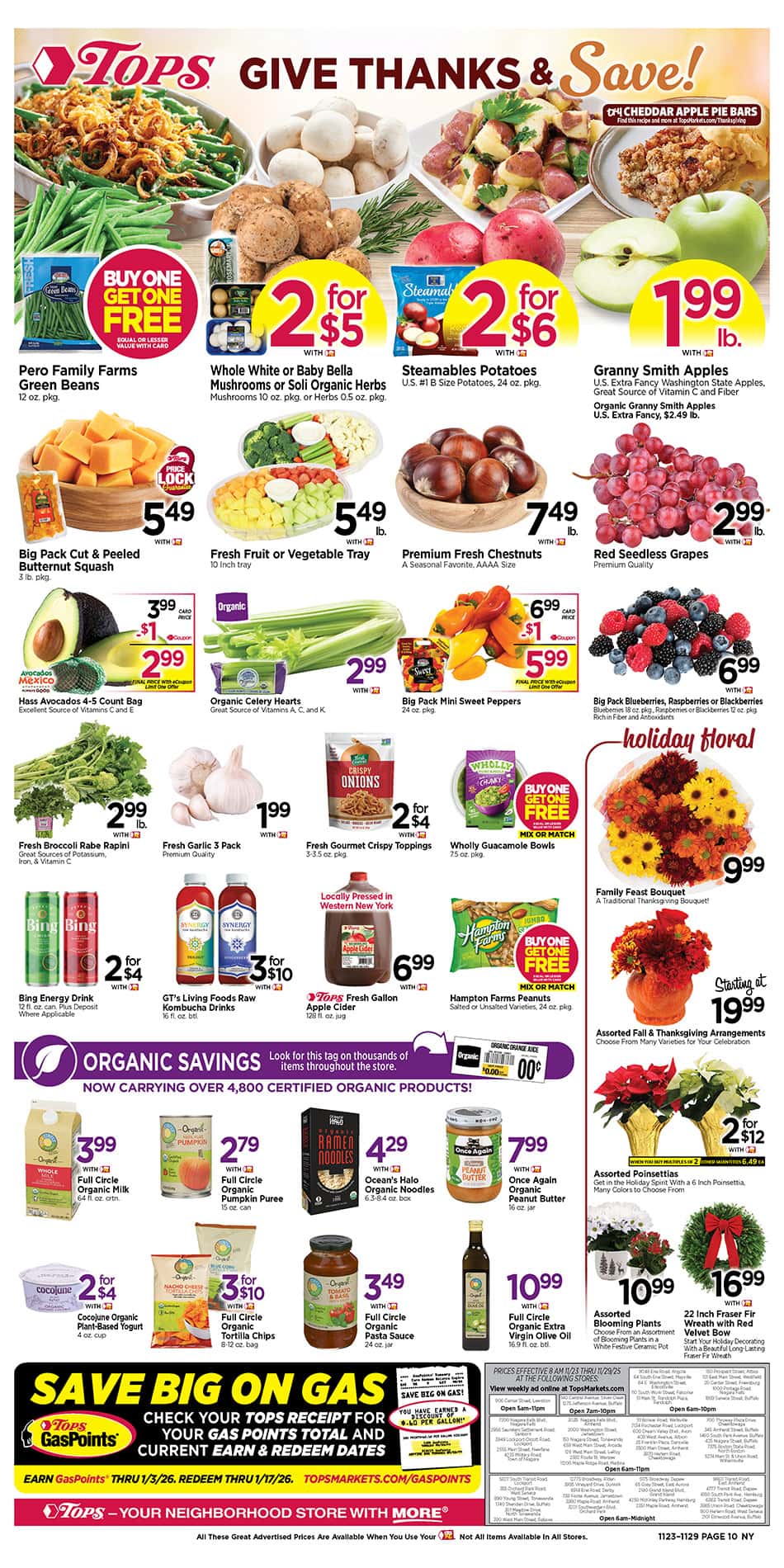 Tops Weekly Ad 11/23/25 & 11/30/25 3 – tops weekly ad 112325 10