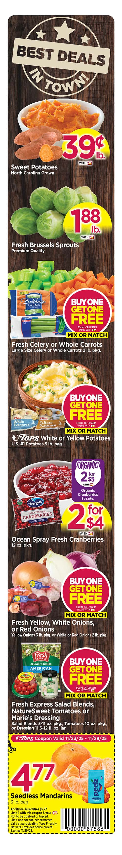 Tops Weekly Ad 11/23/25 & 11/30/25 4 – tops weekly ad 112325 11