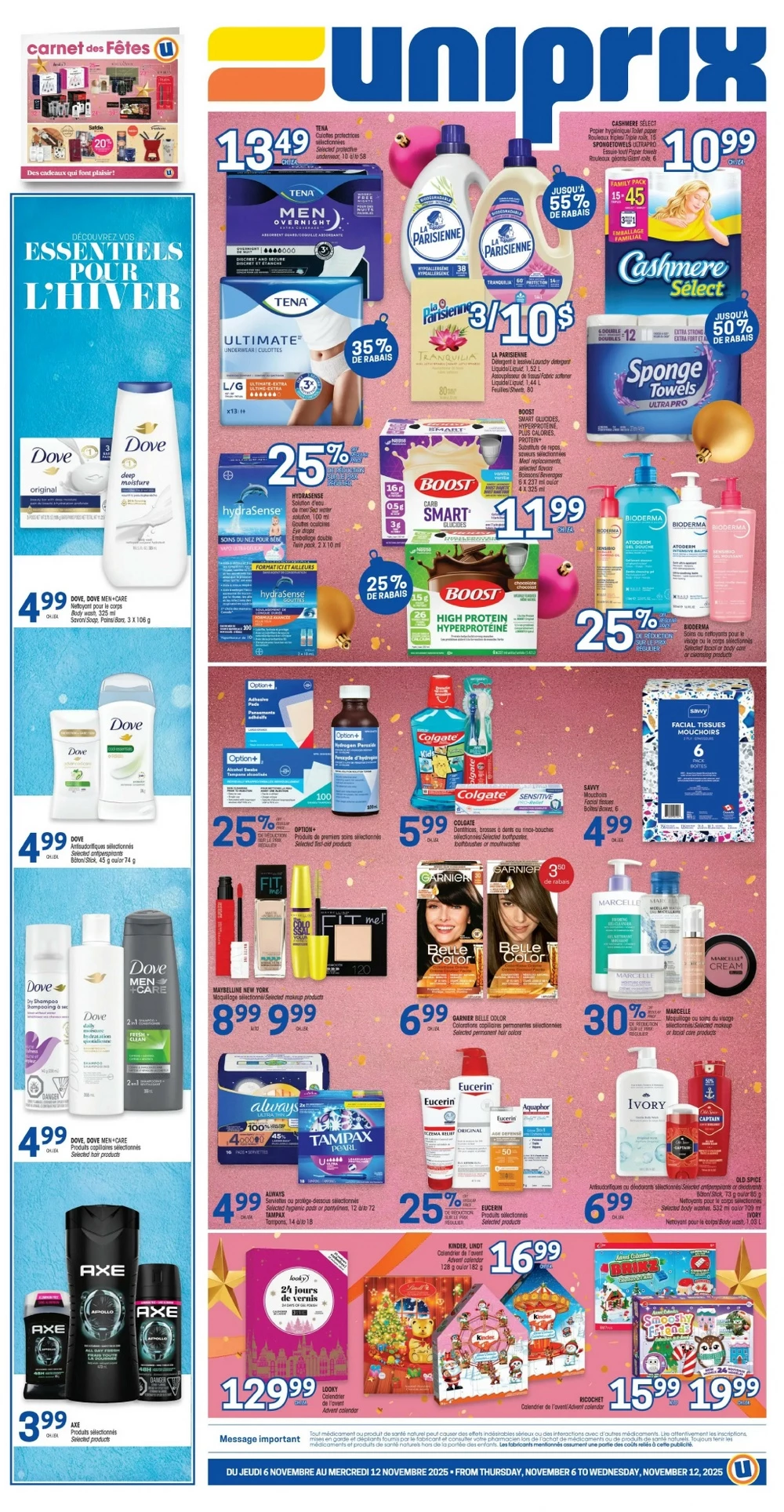 Uniprix Flyer November 6 to November 12, 2025 101 – uniprix flyer november 6 12 circulaire 1 29527171