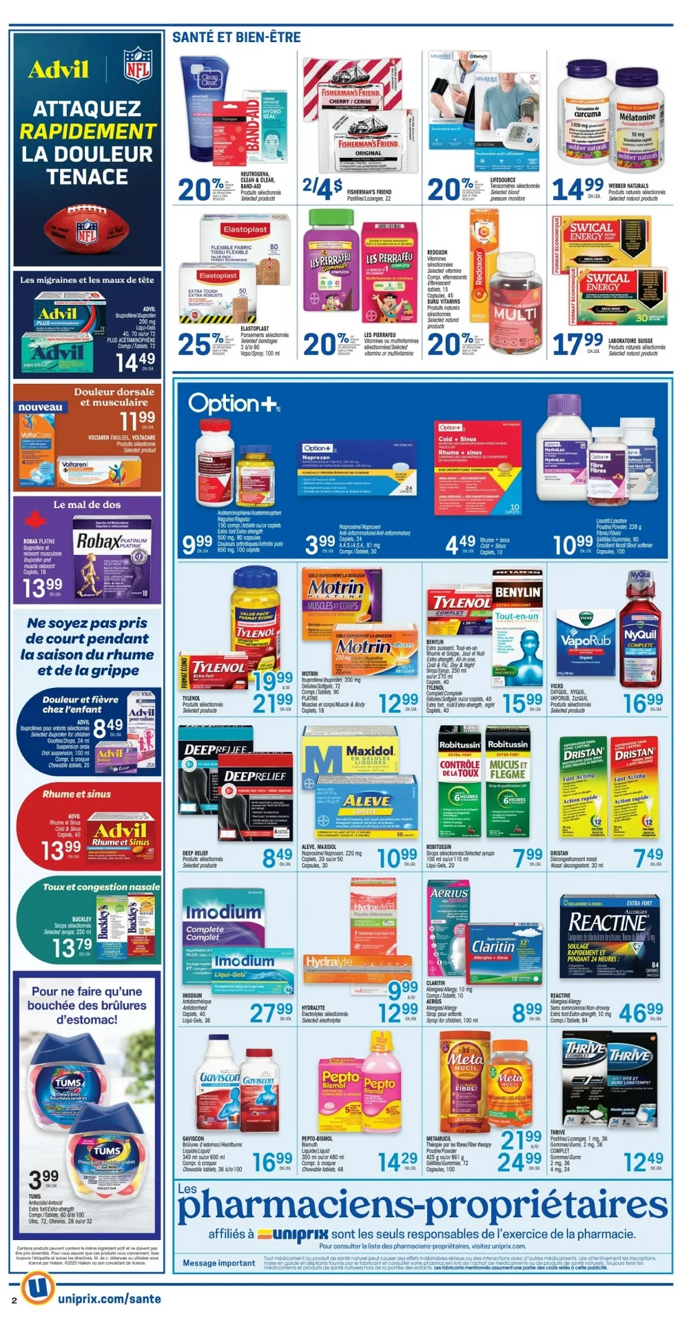 uniprix flyer november 6 12 circulaire 4 64874191