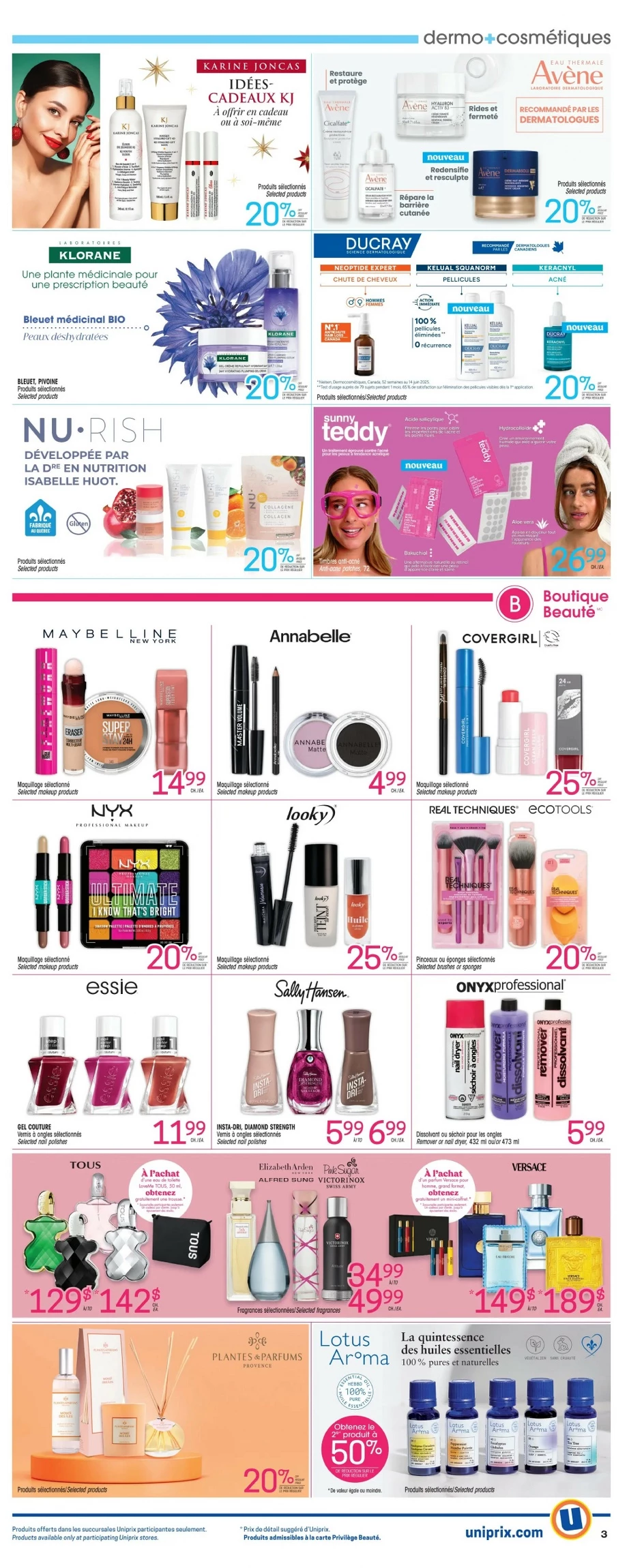 uniprix flyer november 6 12 circulaire 5 78691220