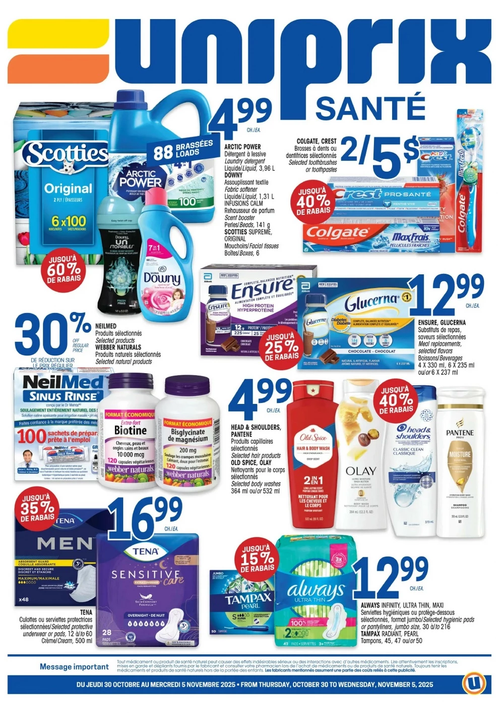 Uniprix Flyer October 30 to November 5, 2025 209 – uniprix flyer october 30 november 5 1