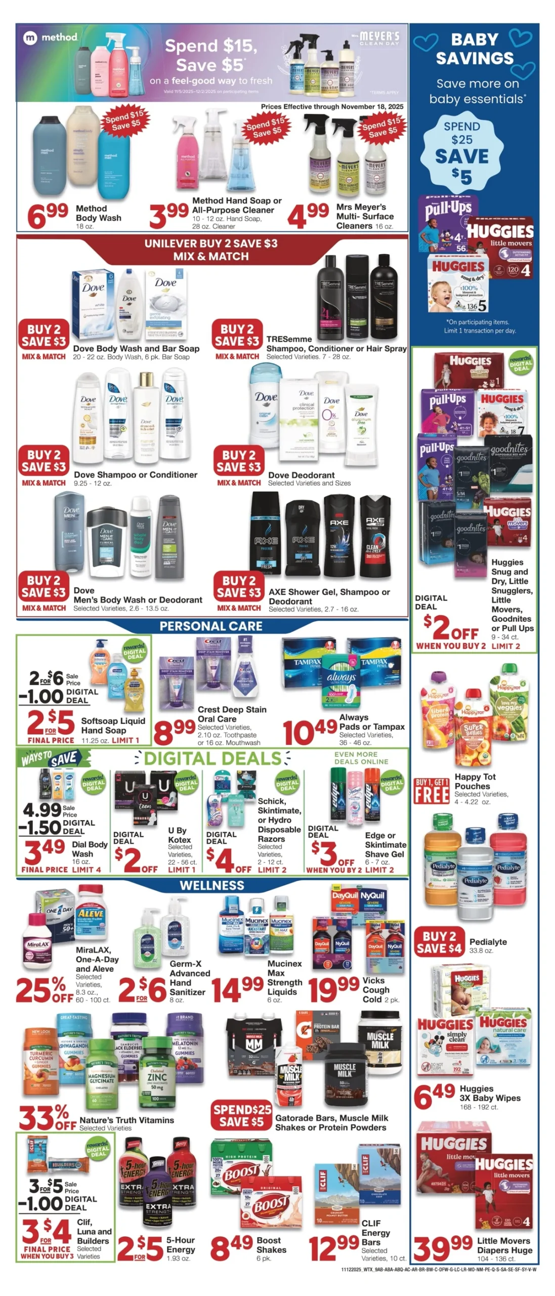 United Supermarkets Weekly Ad 11/12/25 & 11/19/25 2 – united supermarkets ad 12 18 09 scaled