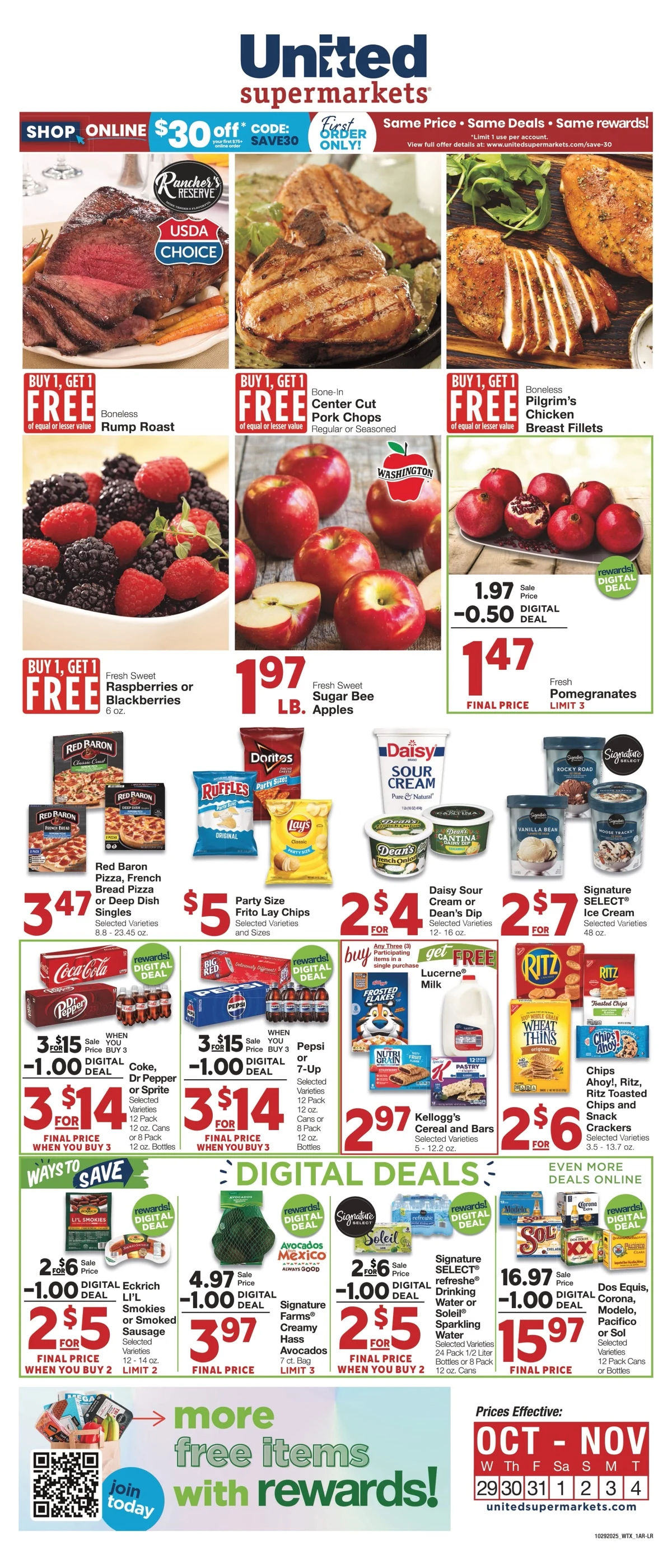 United Supermarkets Weekly Ad 10/29/25 – 11/4/25 152 – united supermarkets weekly ad 29 4 1